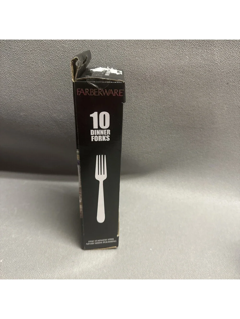 Farberware Cosmopolitan 10 Stainless Steel Dinner Forks Dishwasher Safe Silver